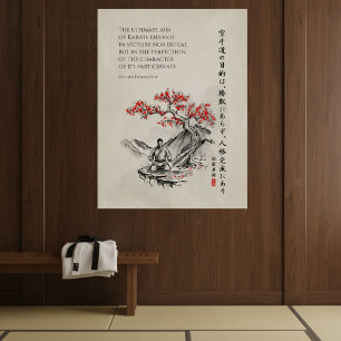 Der Weg des Karate - Weisheit von Gichin Funakoshi Poster