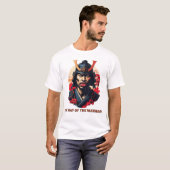 Der Weg des Kriegers – Samurai-Geist T-Shirt (Vorne ganz)