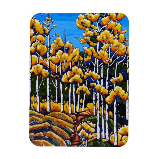 Der Weg durch das Aspens Magnet (Vertikal)