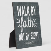 Der Weg durch den Glauben nicht durch die kleine T Fotoplatte (Seite)