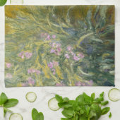 Der Weg durch die Iren - Claude Monet Geschirrtuch (Gefaltet)