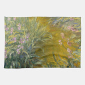 Der Weg durch die Iren - Claude Monet Geschirrtuch (Horizontal)