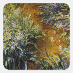 Der Weg durch die Iren Quadratischer Aufkleber