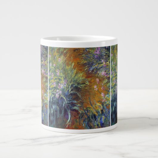 Der Weg durch die Iren von Claude Monet Jumbo-Tasse (Vorderseite)