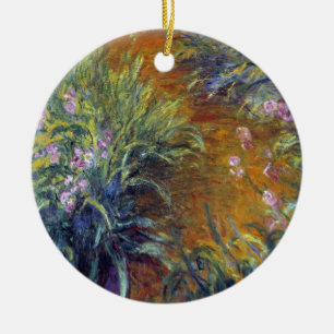 Der Weg durch die Iren von Claude Monet Keramik Ornament