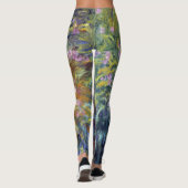 Der Weg durch die Iren von Claude Monet Leggings (Rückseite)