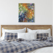 Der Weg durch die Iren von Claude Monet Leinwanddruck (Insitu (Schlafzimmer))