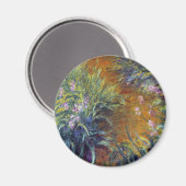 Der Weg durch die Iren von Claude Monet Magnet (Vorderseite/Rückseite)