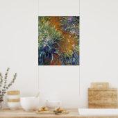 Der Weg durch die Iren von Claude Monet Poster (Küche)