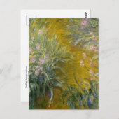 Der Weg durch die Iren von Monet Postcard Postkarte (Vorne/Hinten)