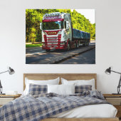 Der Weg durch Herefordshire Leinwanddruck (Insitu (Schlafzimmer))