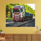 Der Weg durch Herefordshire Leinwanddruck (Insitu (Wohnzimmer))