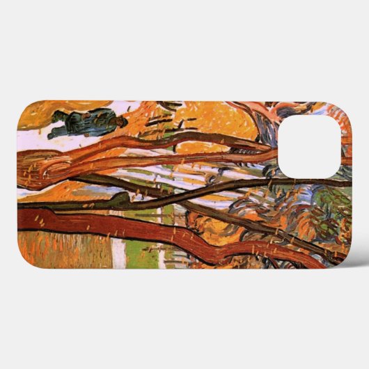 Der Weg: Fallende Blätter von Vincent van Gogh Case-Mate iPhone Hülle (Rückseite (Horizontal))