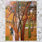 Der Weg: Fallende Blätter von Vincent van Gogh Puzzle