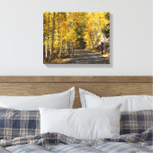 Der Weg geht durch die Aspen Leinwanddruck (Insitu (Schlafzimmer))