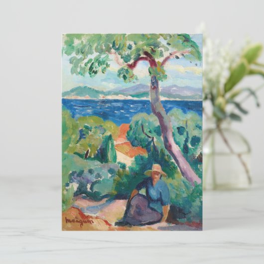 Der Weg hinter Oustalet | Henri Manguin (Stehend Vorderseite)