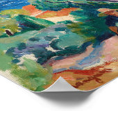 Der Weg hinter Oustalet | Henri Manguin Poster (Ecke)