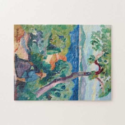 Der Weg hinter Oustalet | Henri Manguin Puzzle (Horizontal)
