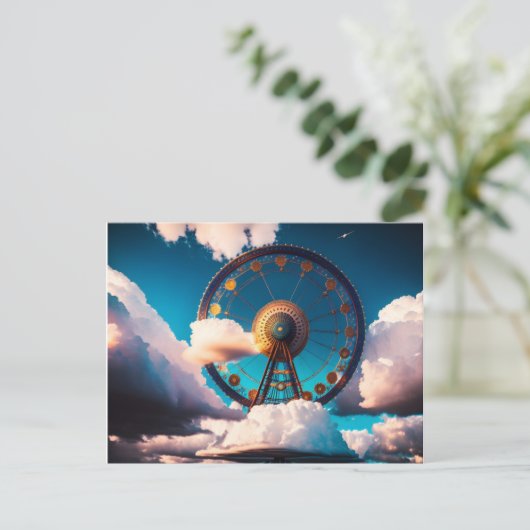 Der Weg in den Himmel Postkarte (Stehend Vorderseite)