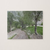 Der Weg in der Nähe des Puzzles (Horizontal)