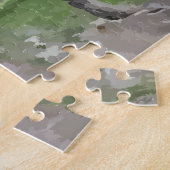 Der Weg in der Nähe des Puzzles (Seite)