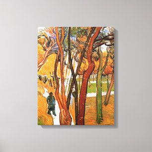 Der Weg in fallendem Blätter durch Vincent van Leinwanddruck