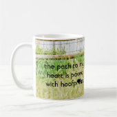 Der Weg in mein Herz Kaffeetasse (Links)