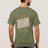 Der Weg ist es wert T-Shirt (Rückseite)