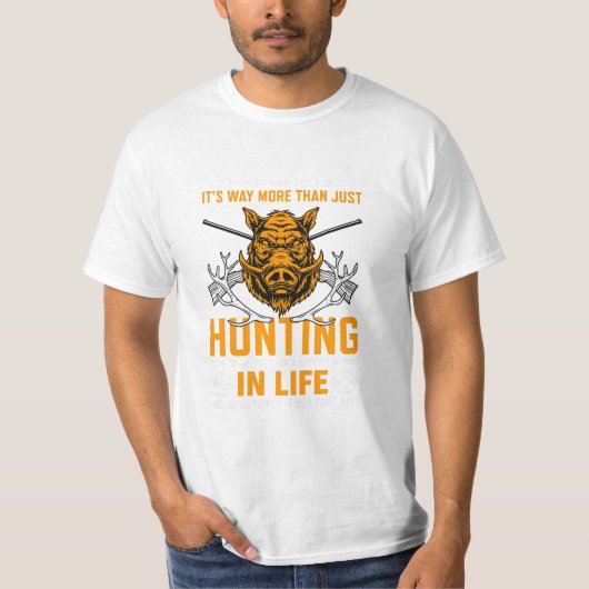 Der Weg ist mehr als nur die Jagd T-Shirt (Vorderseite)