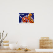 Der Weg ist offen für die Menschen - sowjetischer Poster (Küche)