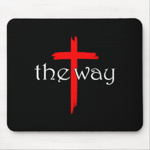 Der Weg Jesus Kreuz inspirierte Bibel Christliche Mousepad