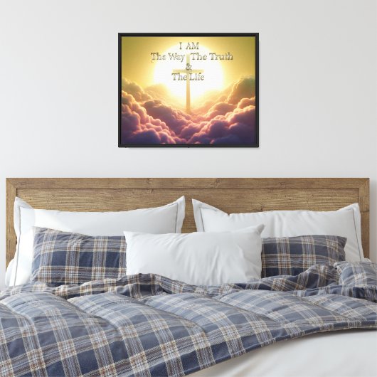 Der Weg Leinwanddruck (Insitu (Schlafzimmer))