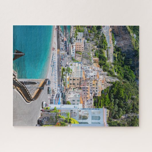 Der Weg nach Amalfi. Italien. Puzzle (Horizontal)
