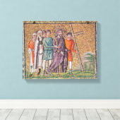 Der Weg nach Calvary Leinwanddruck (Insitu (Holzboden))