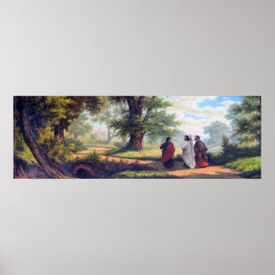 Der Weg nach Emmaus. Poster