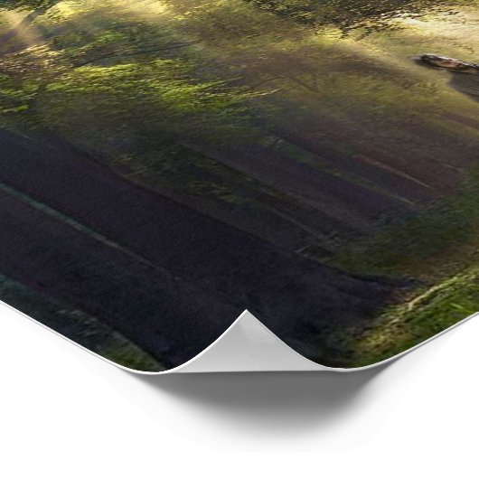 Der Weg nach Emmaus. Poster (Ecke)