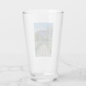 Der Weg nach Evordes (von Ferdinand Hodler) Glas (Rückseite)