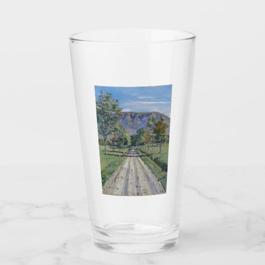 Der Weg nach Evordes (von Ferdinand Hodler) Glas (Vorderseite)