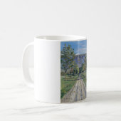 Der Weg nach Evordes (von Ferdinand Hodler) Kaffeetasse (Vorderseite Links)