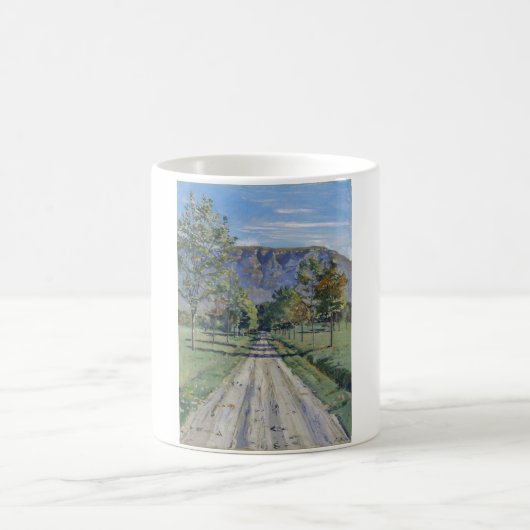 Der Weg nach Evordes (von Ferdinand Hodler) Kaffeetasse (Mittel)