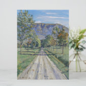 Der Weg nach Evordes (von Ferdinand Hodler) Karte (Stehend Vorderseite)