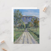 Der Weg nach Evordes (von Ferdinand Hodler) Karte (Vorderseite/Rückseite Beispiel)