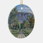 Der Weg nach Evordes (von Ferdinand Hodler) Keramik Ornament (Rechts)