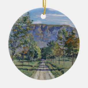 Der Weg nach Evordes (von Ferdinand Hodler) Keramik Ornament