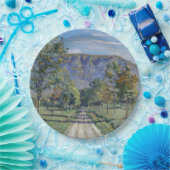 Der Weg nach Evordes (von Ferdinand Hodler) Pappteller (Party)