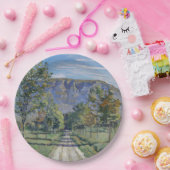 Der Weg nach Evordes (von Ferdinand Hodler) Pappteller (Party)