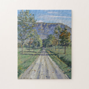 Der Weg nach Evordes (von Ferdinand Hodler) Puzzle