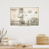 Der Weg nach Kalifornien (0478A) Poster (Küche)