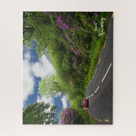 Der Weg nach Killarney - Irland Puzzle (Vertikal)