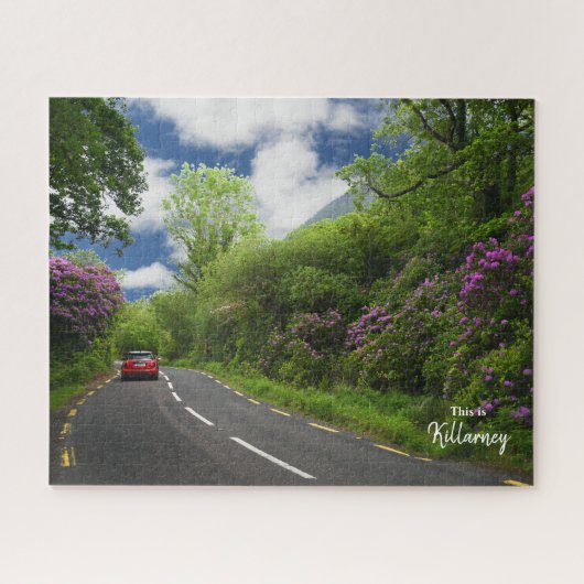 Der Weg nach Killarney - Irland Puzzle (Horizontal)
